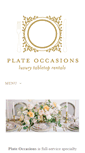 Mobile Screenshot of plateoccasions.com